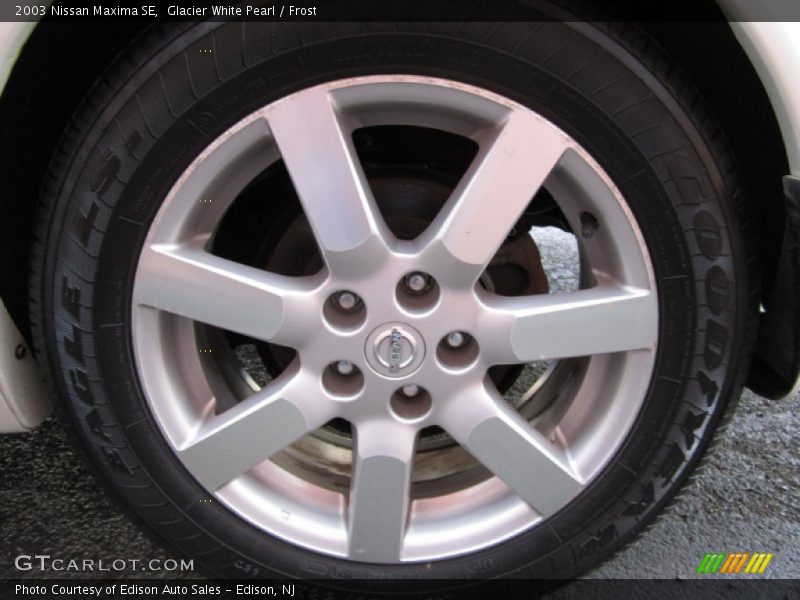 Glacier White Pearl / Frost 2003 Nissan Maxima SE