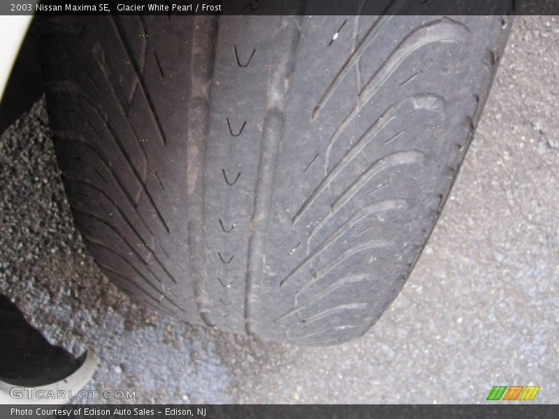 Glacier White Pearl / Frost 2003 Nissan Maxima SE
