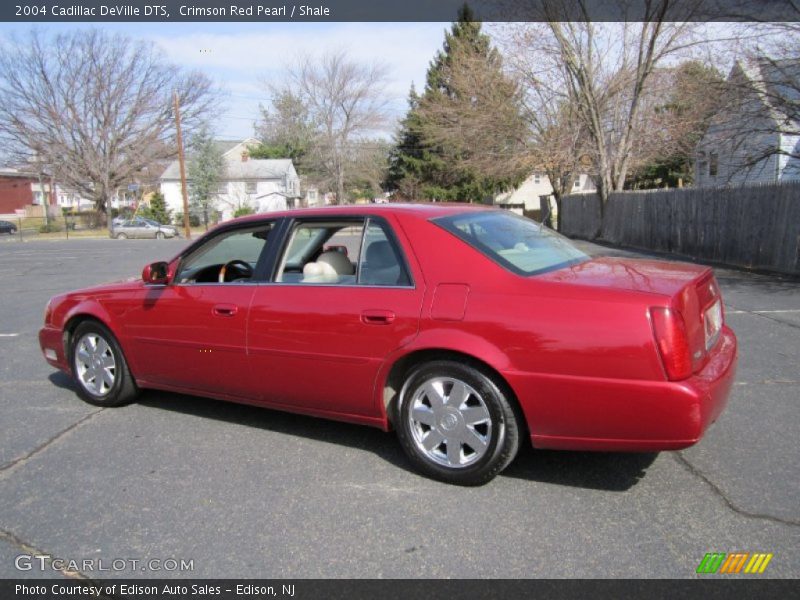 Crimson Red Pearl / Shale 2004 Cadillac DeVille DTS