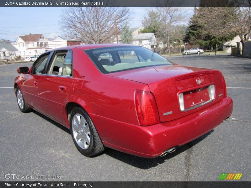 Crimson Red Pearl / Shale 2004 Cadillac DeVille DTS