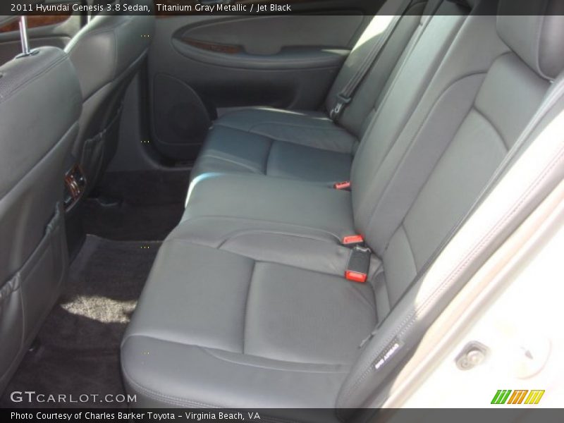 Titanium Gray Metallic / Jet Black 2011 Hyundai Genesis 3.8 Sedan