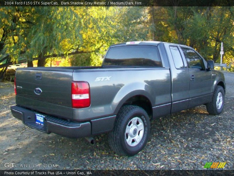 Dark Shadow Grey Metallic / Medium/Dark Flint 2004 Ford F150 STX SuperCab