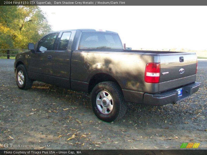Dark Shadow Grey Metallic / Medium/Dark Flint 2004 Ford F150 STX SuperCab