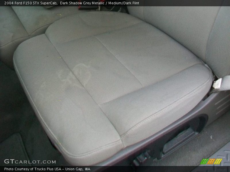 Dark Shadow Grey Metallic / Medium/Dark Flint 2004 Ford F150 STX SuperCab
