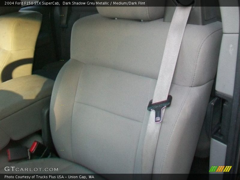 Dark Shadow Grey Metallic / Medium/Dark Flint 2004 Ford F150 STX SuperCab