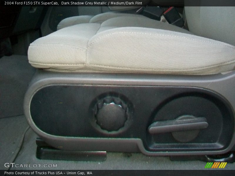 Dark Shadow Grey Metallic / Medium/Dark Flint 2004 Ford F150 STX SuperCab