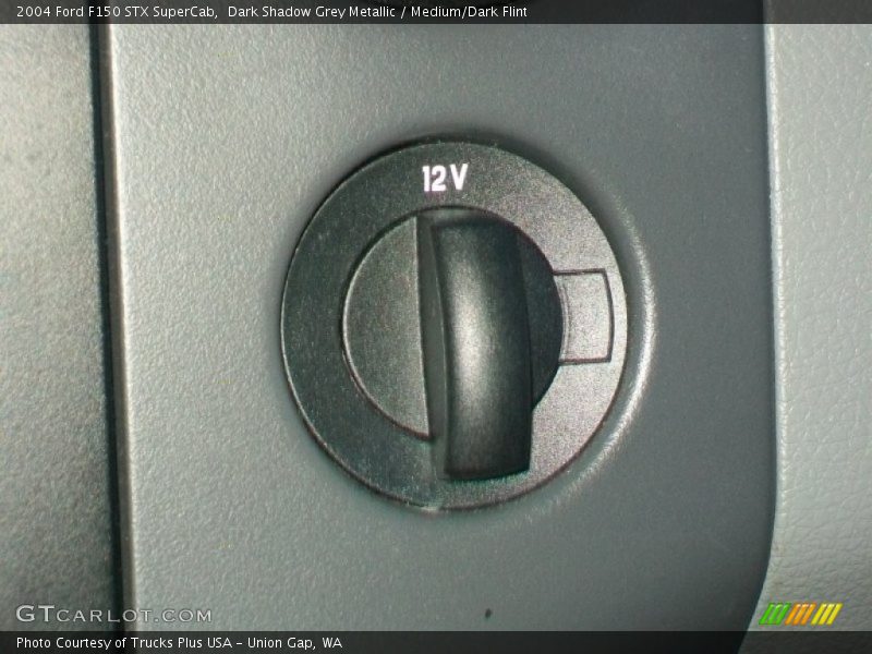 Dark Shadow Grey Metallic / Medium/Dark Flint 2004 Ford F150 STX SuperCab