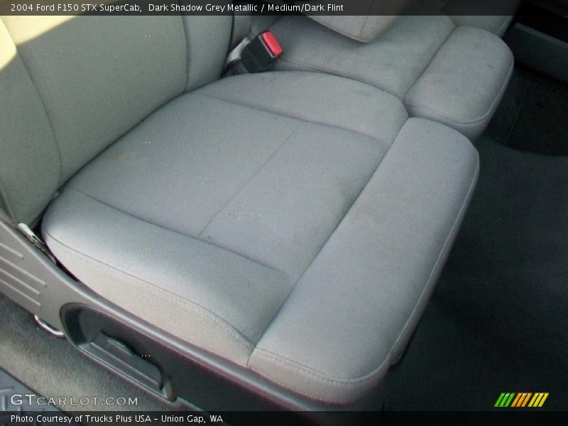 Dark Shadow Grey Metallic / Medium/Dark Flint 2004 Ford F150 STX SuperCab