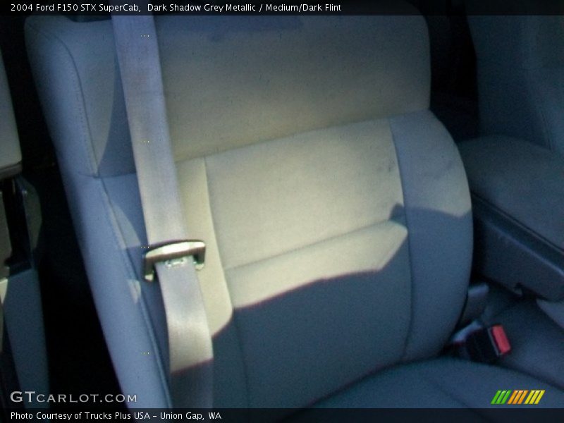 Dark Shadow Grey Metallic / Medium/Dark Flint 2004 Ford F150 STX SuperCab