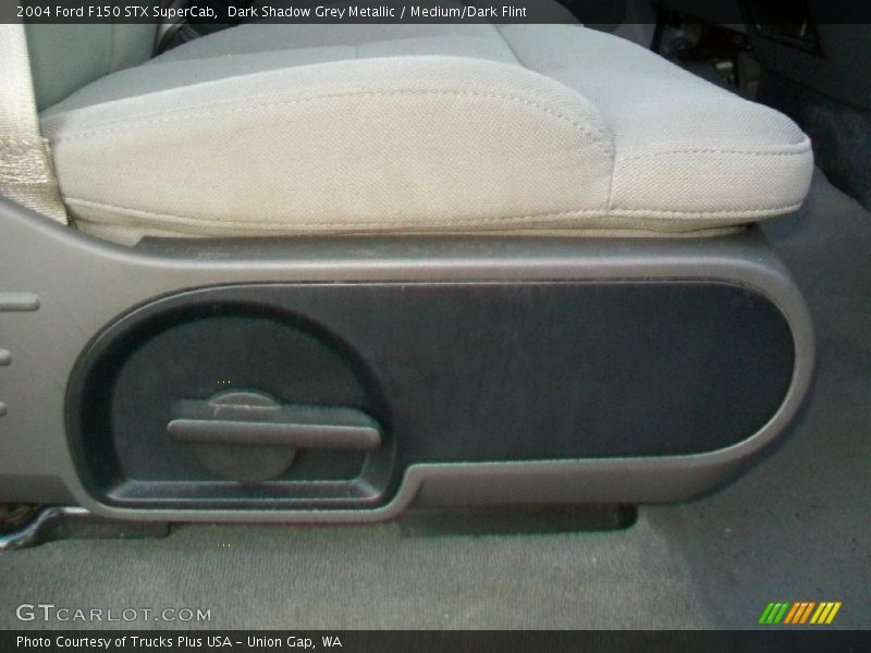 Dark Shadow Grey Metallic / Medium/Dark Flint 2004 Ford F150 STX SuperCab