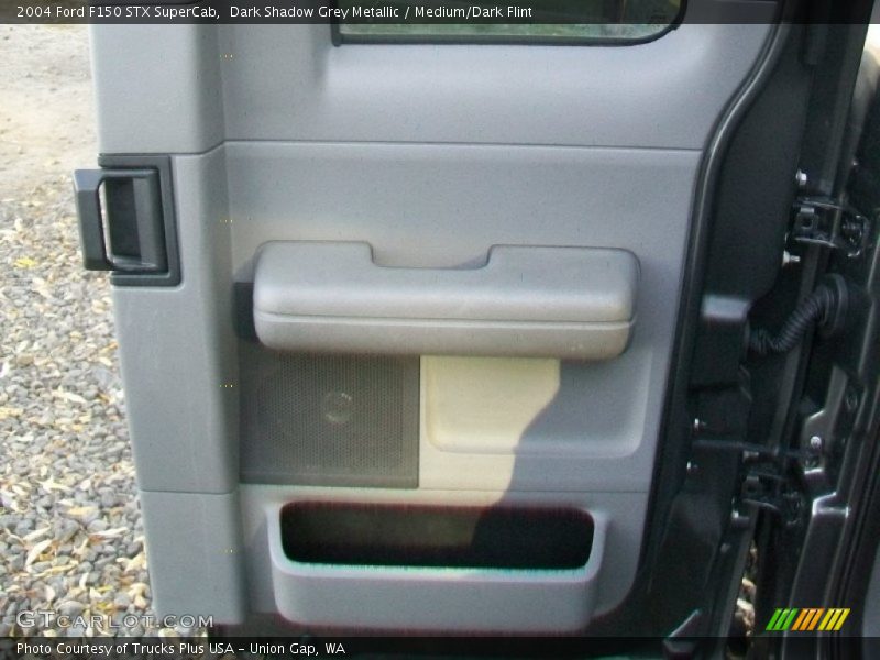 Dark Shadow Grey Metallic / Medium/Dark Flint 2004 Ford F150 STX SuperCab