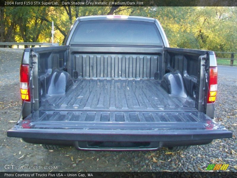 Dark Shadow Grey Metallic / Medium/Dark Flint 2004 Ford F150 STX SuperCab