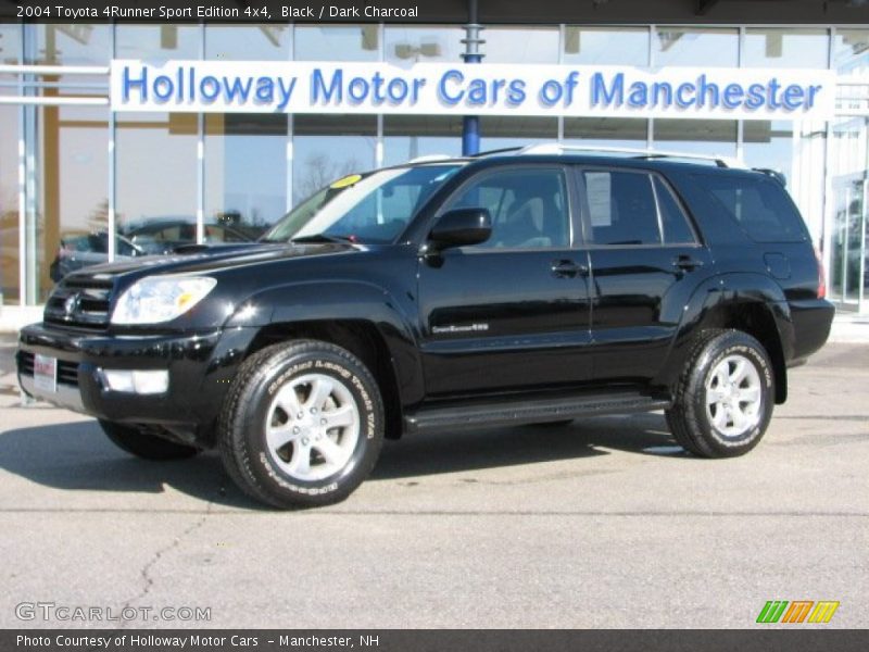 Black / Dark Charcoal 2004 Toyota 4Runner Sport Edition 4x4