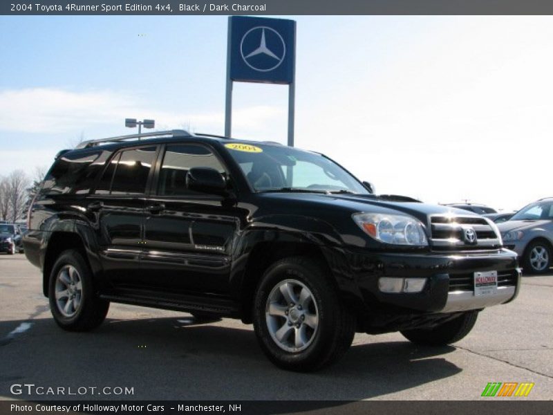 Black / Dark Charcoal 2004 Toyota 4Runner Sport Edition 4x4