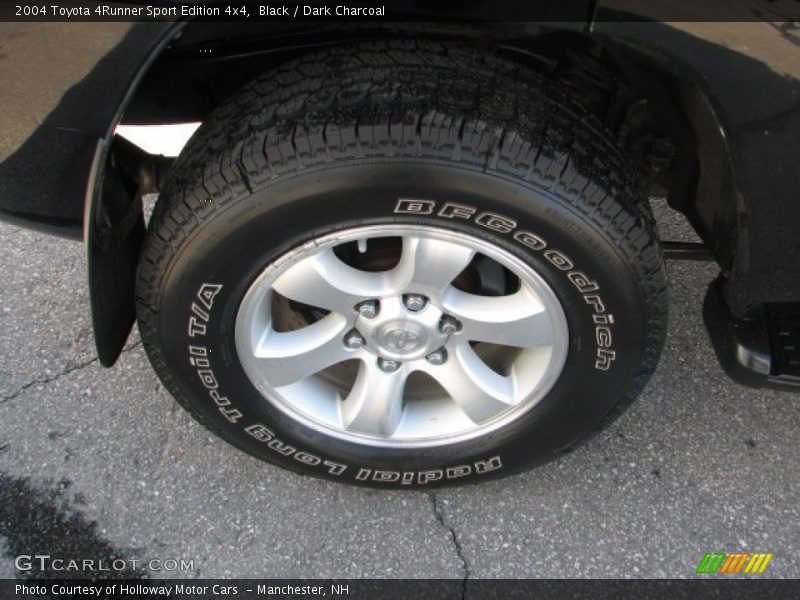 Black / Dark Charcoal 2004 Toyota 4Runner Sport Edition 4x4