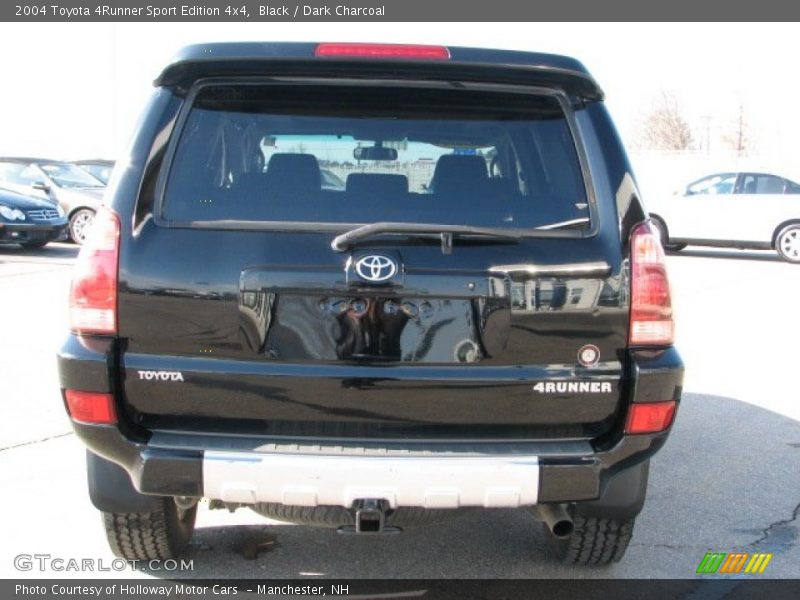 Black / Dark Charcoal 2004 Toyota 4Runner Sport Edition 4x4
