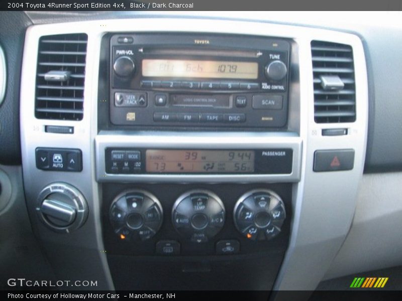 Black / Dark Charcoal 2004 Toyota 4Runner Sport Edition 4x4