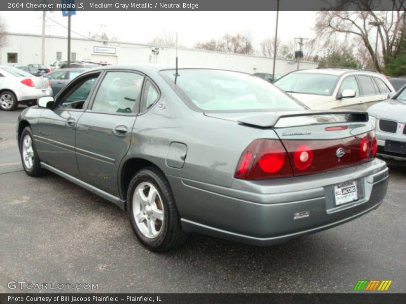 Medium Gray Metallic / Neutral Beige 2004 Chevrolet Impala LS