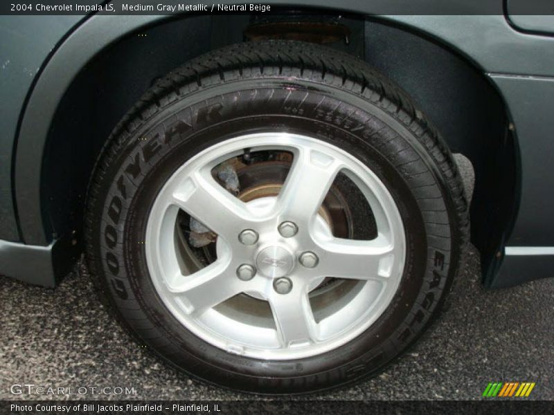 Medium Gray Metallic / Neutral Beige 2004 Chevrolet Impala LS