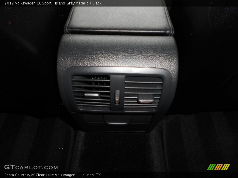 Island Gray Metallic / Black 2012 Volkswagen CC Sport