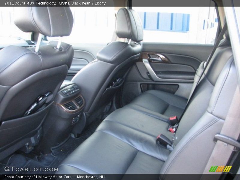 Crystal Black Pearl / Ebony 2011 Acura MDX Technology