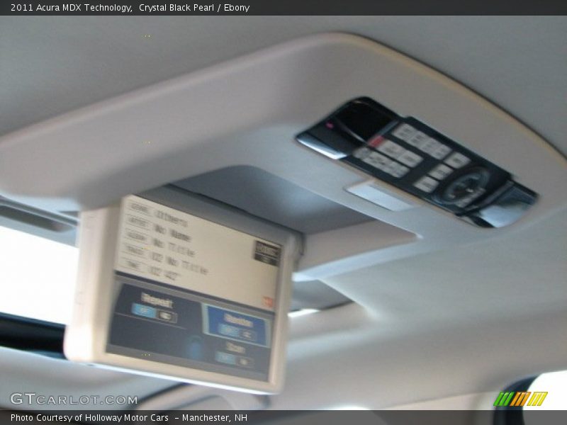 Crystal Black Pearl / Ebony 2011 Acura MDX Technology