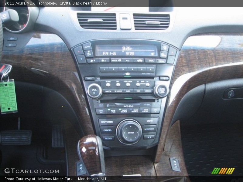 Crystal Black Pearl / Ebony 2011 Acura MDX Technology