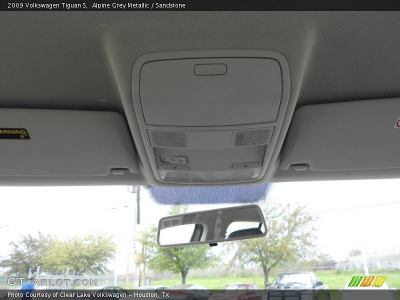 Alpine Grey Metallic / Sandstone 2009 Volkswagen Tiguan S