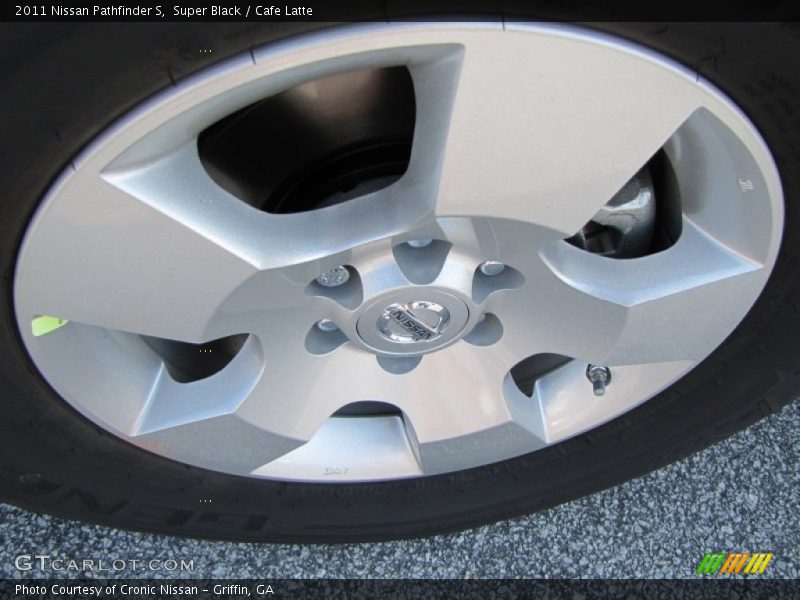 Super Black / Cafe Latte 2011 Nissan Pathfinder S
