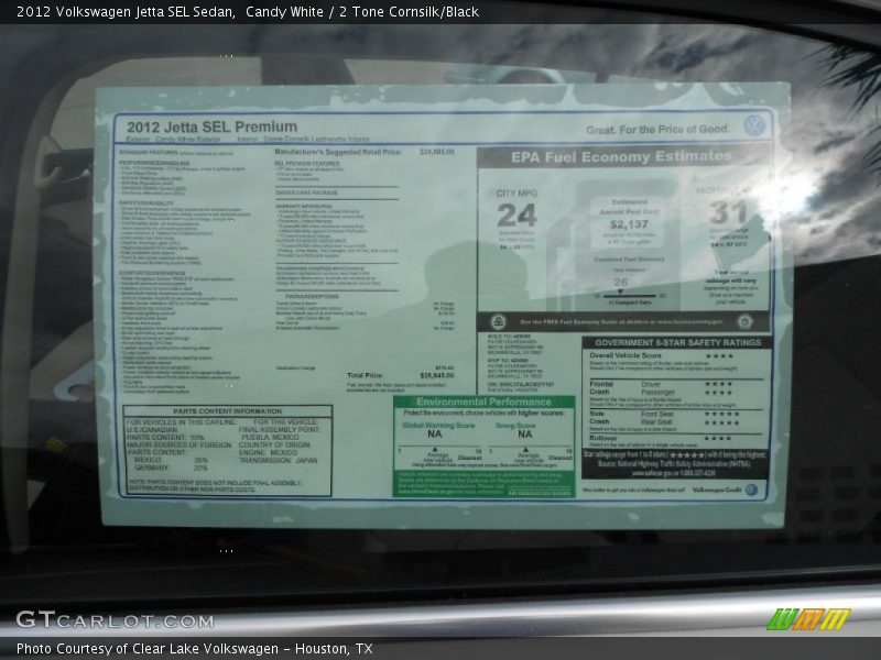 SEL Premium - 2012 Volkswagen Jetta SEL Sedan