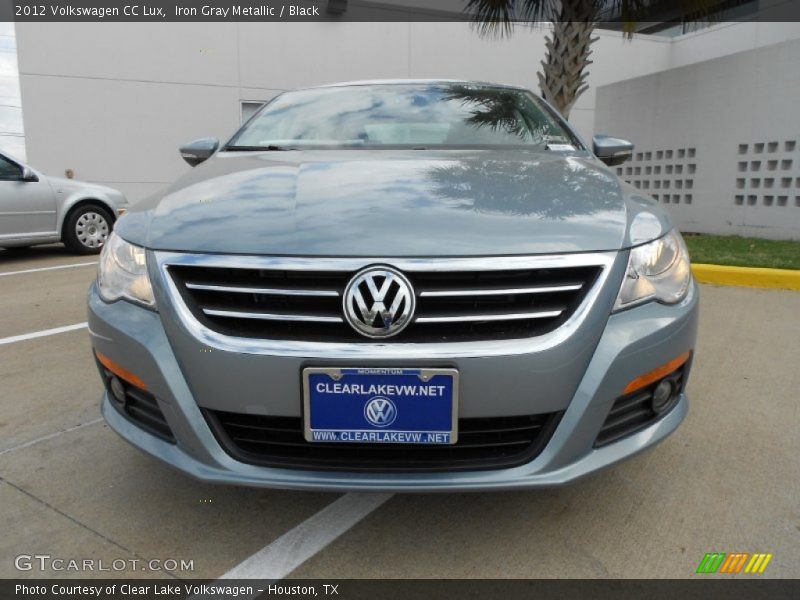 Iron Gray Metallic / Black 2012 Volkswagen CC Lux