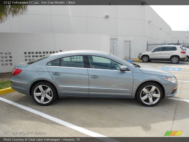 Iron Gray Metallic / Black 2012 Volkswagen CC Lux