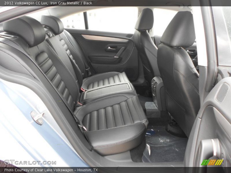 Iron Gray Metallic / Black 2012 Volkswagen CC Lux