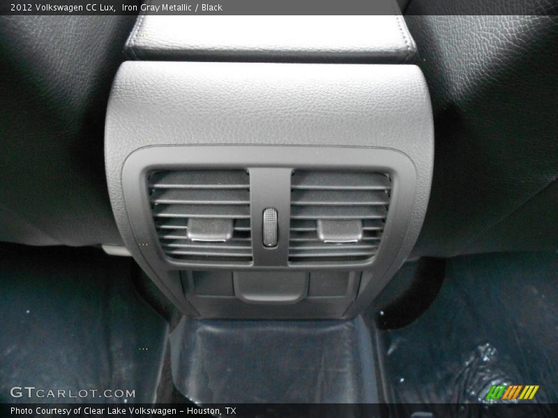 Iron Gray Metallic / Black 2012 Volkswagen CC Lux