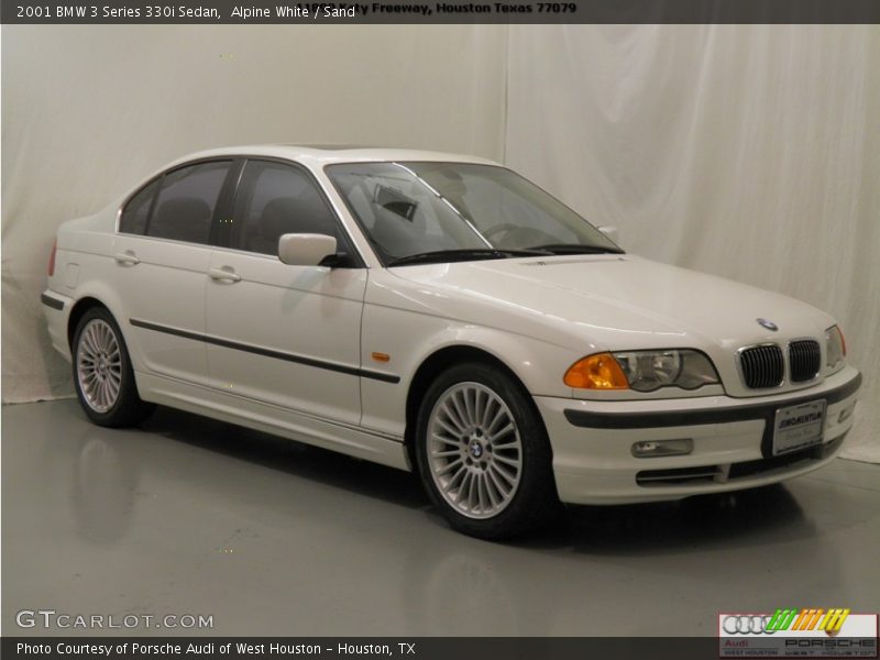 Alpine White / Sand 2001 BMW 3 Series 330i Sedan