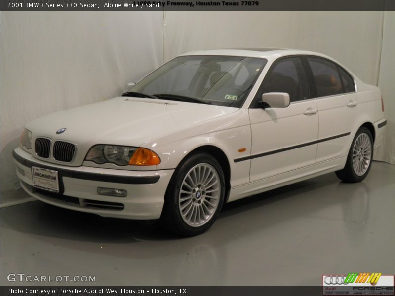 Alpine White / Sand 2001 BMW 3 Series 330i Sedan