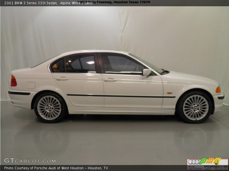 Alpine White / Sand 2001 BMW 3 Series 330i Sedan