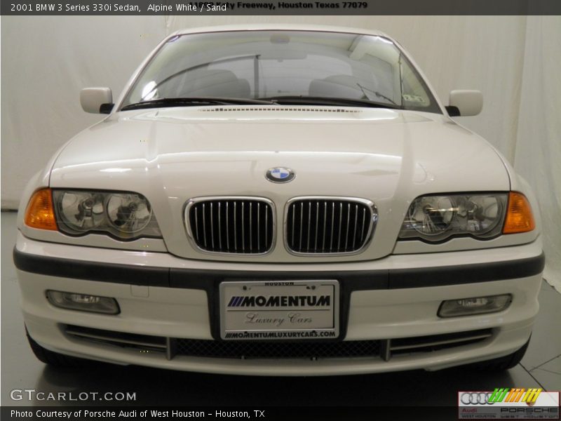 Alpine White / Sand 2001 BMW 3 Series 330i Sedan