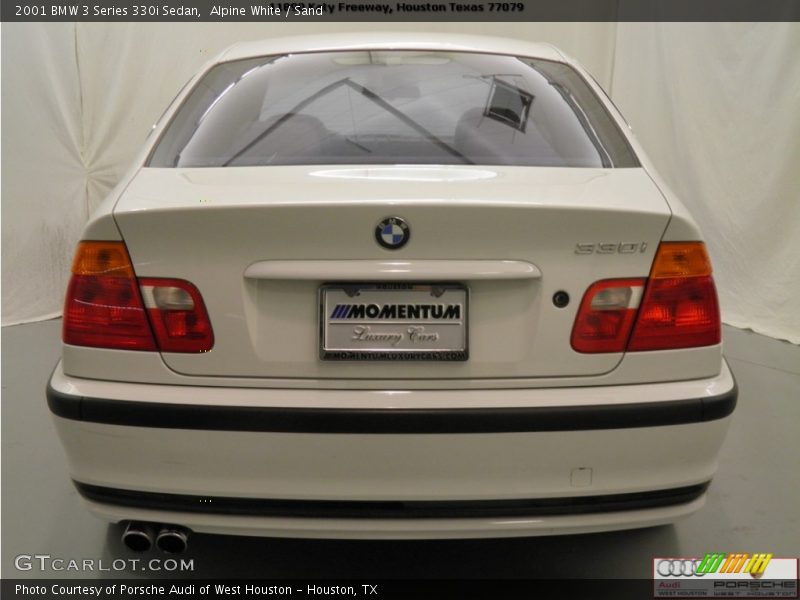 Alpine White / Sand 2001 BMW 3 Series 330i Sedan