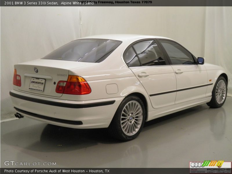 Alpine White / Sand 2001 BMW 3 Series 330i Sedan