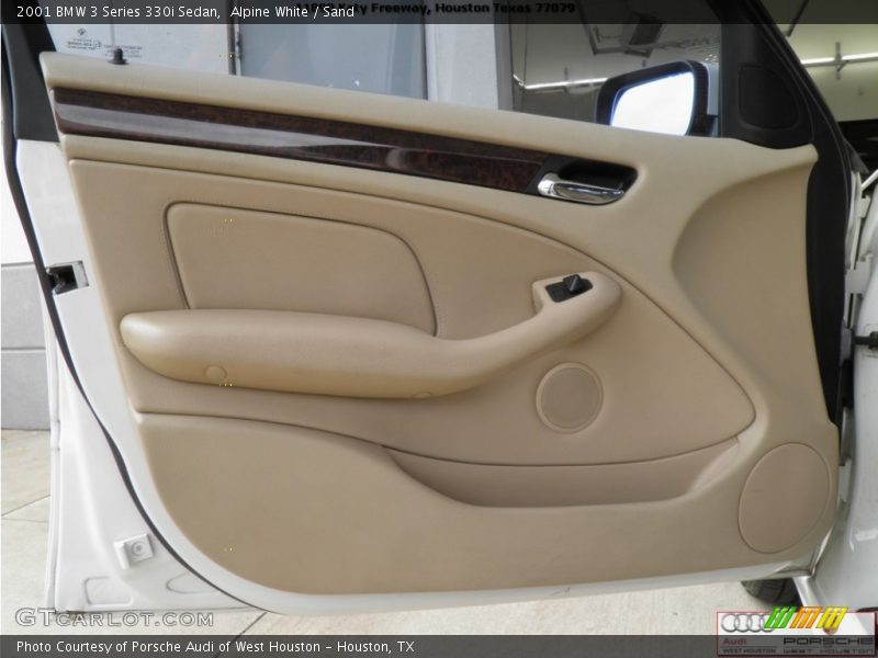 Alpine White / Sand 2001 BMW 3 Series 330i Sedan
