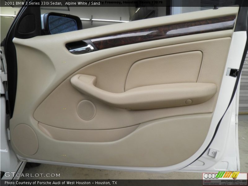 Alpine White / Sand 2001 BMW 3 Series 330i Sedan