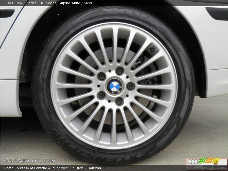 Alpine White / Sand 2001 BMW 3 Series 330i Sedan