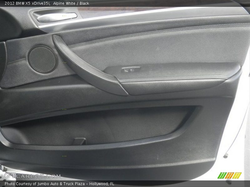 Alpine White / Black 2012 BMW X5 xDrive35i
