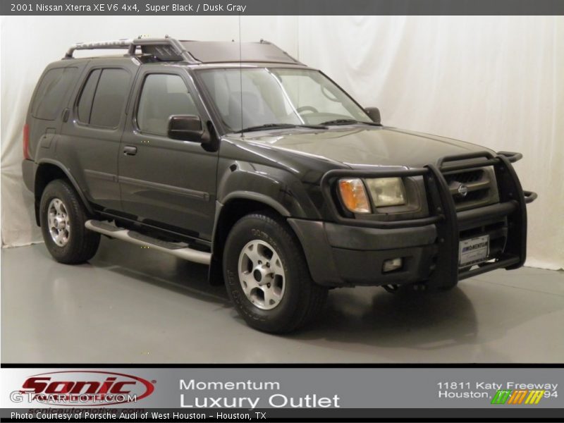 Super Black / Dusk Gray 2001 Nissan Xterra XE V6 4x4
