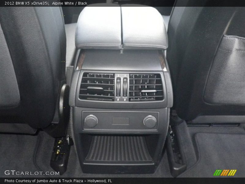 Alpine White / Black 2012 BMW X5 xDrive35i