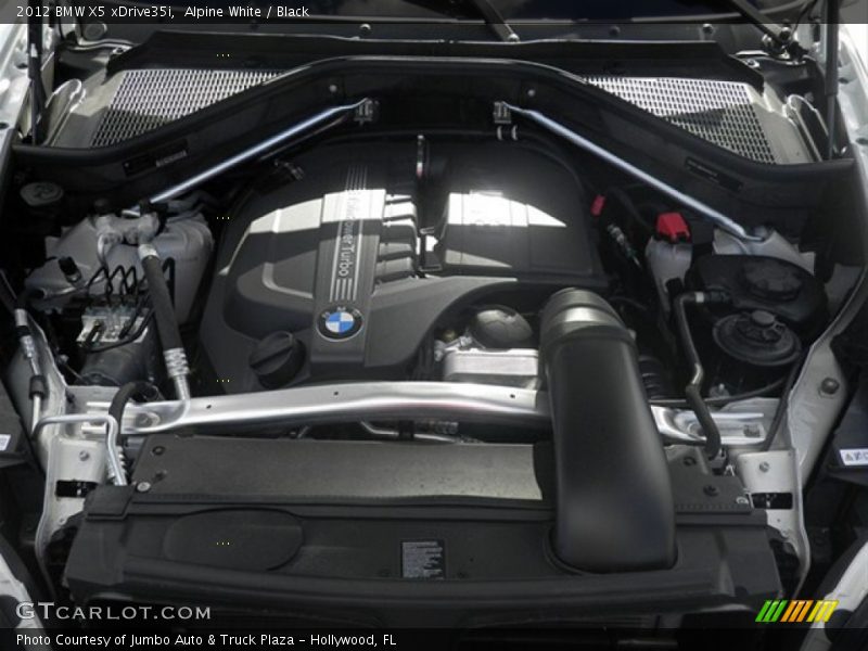 Alpine White / Black 2012 BMW X5 xDrive35i