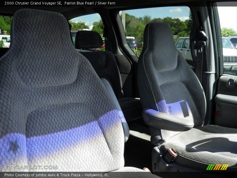 Patriot Blue Pearl / Silver Fern 2000 Chrysler Grand Voyager SE