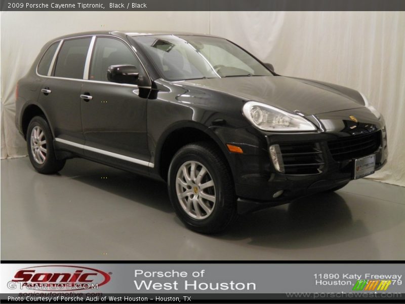 Black / Black 2009 Porsche Cayenne Tiptronic