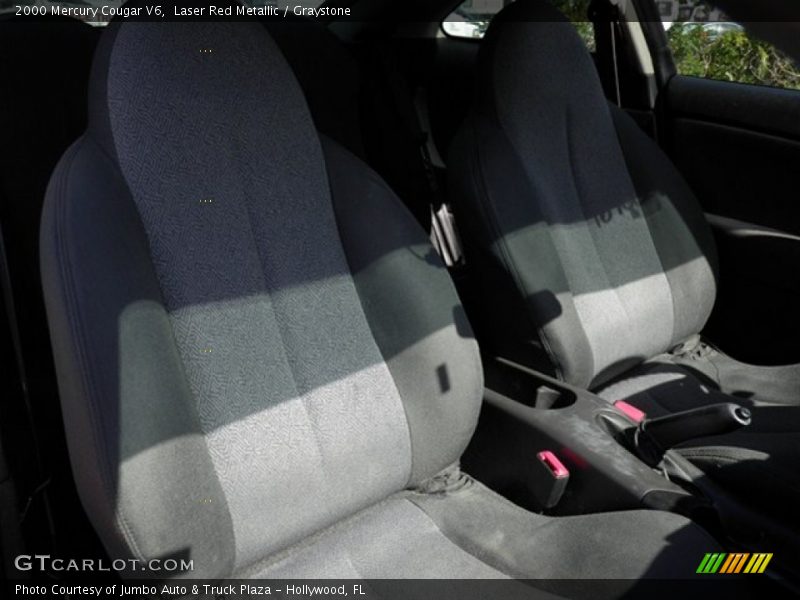 Laser Red Metallic / Graystone 2000 Mercury Cougar V6